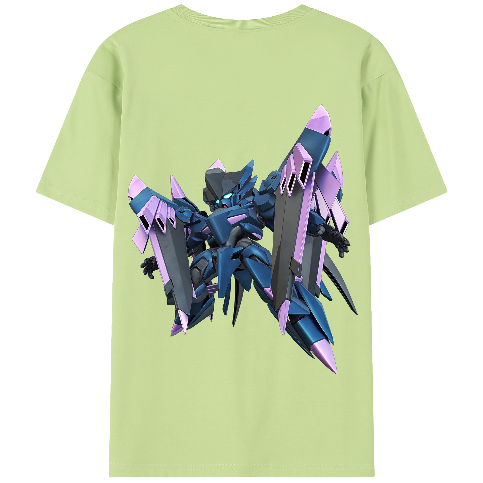 （画像用） 機動戦士ガンダム Mobile Suit Gundam 綿100％半袖Tシャツ（背面プリント）